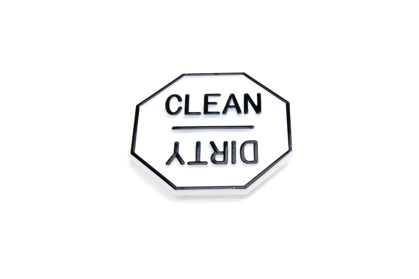 Clean or Dirty Dishwasher Magnet, 2.5" x 2.5"