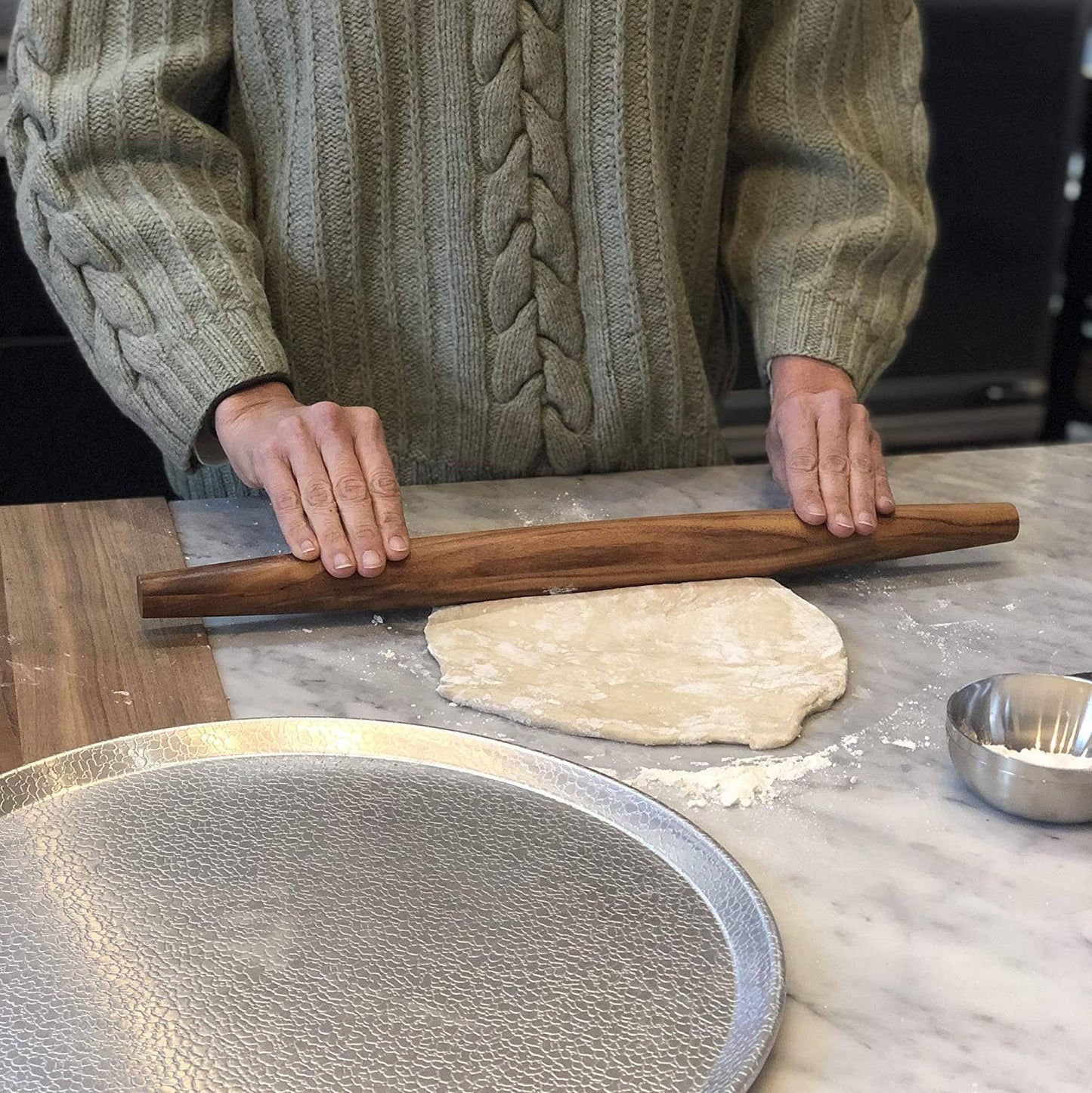 French Rolling Pin, Acacia, 20"