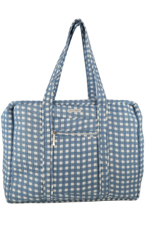 Alice Gingham Oversized Tote