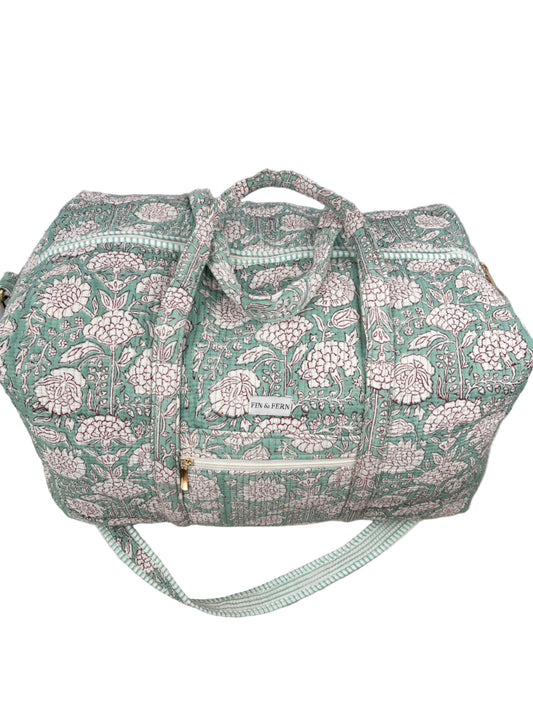 Seaglass Blue Weekend Duffle