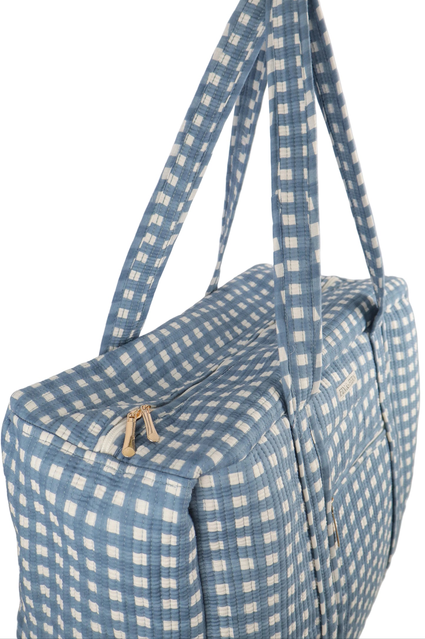 Alice Gingham Oversized Tote