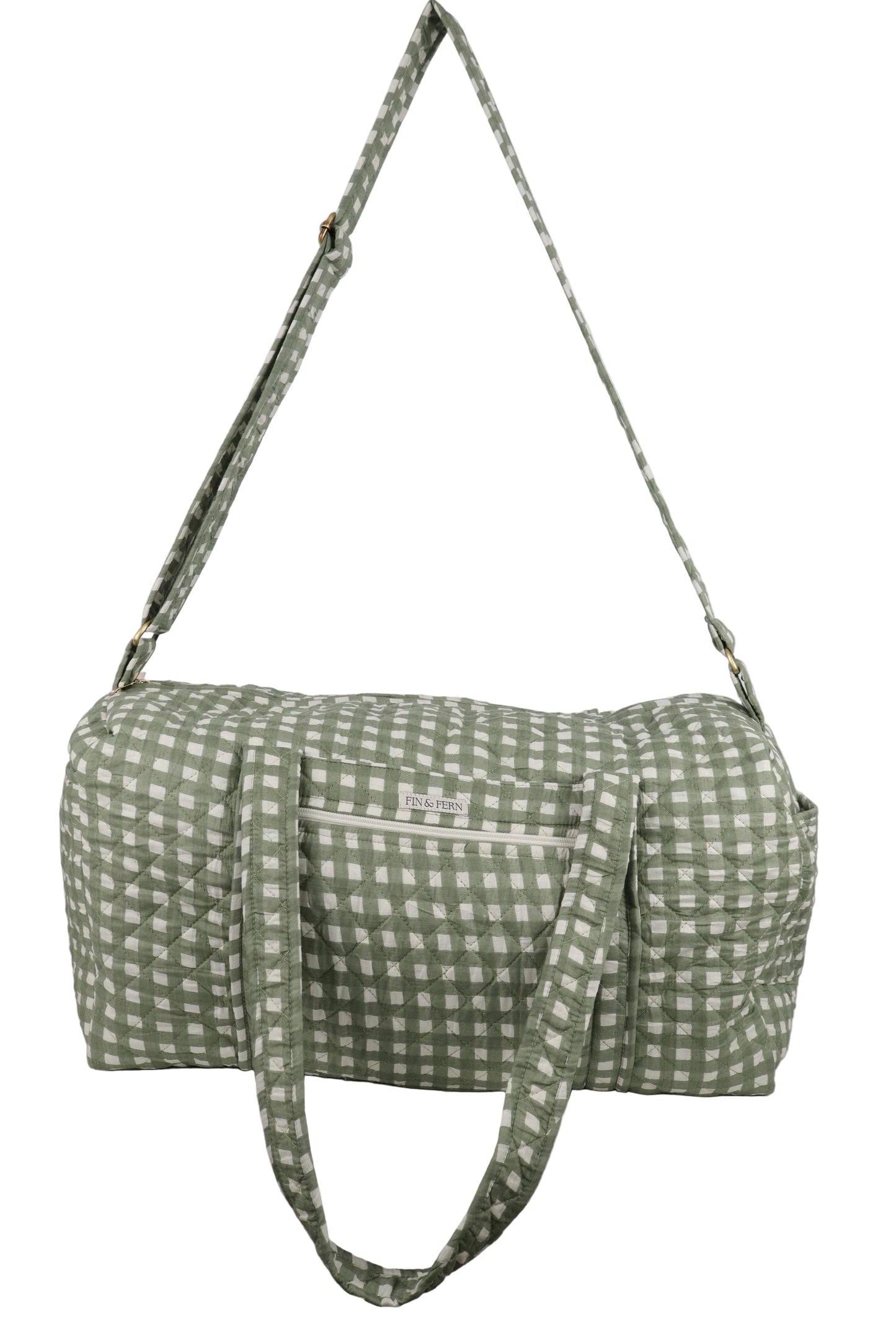 Martha Gingham Weekend Duffle