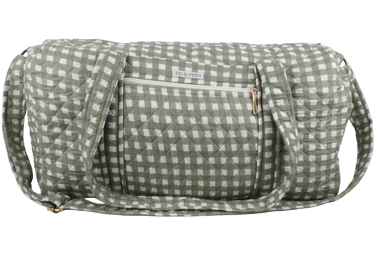 Martha Gingham Weekend Duffle