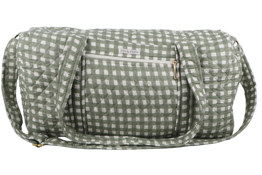 Martha Gingham Weekend Duffle