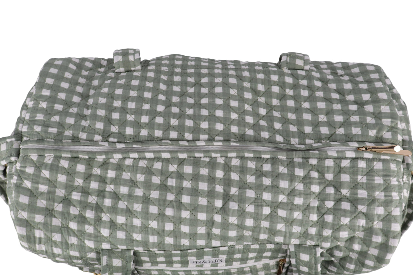 Martha Gingham Weekend Duffle