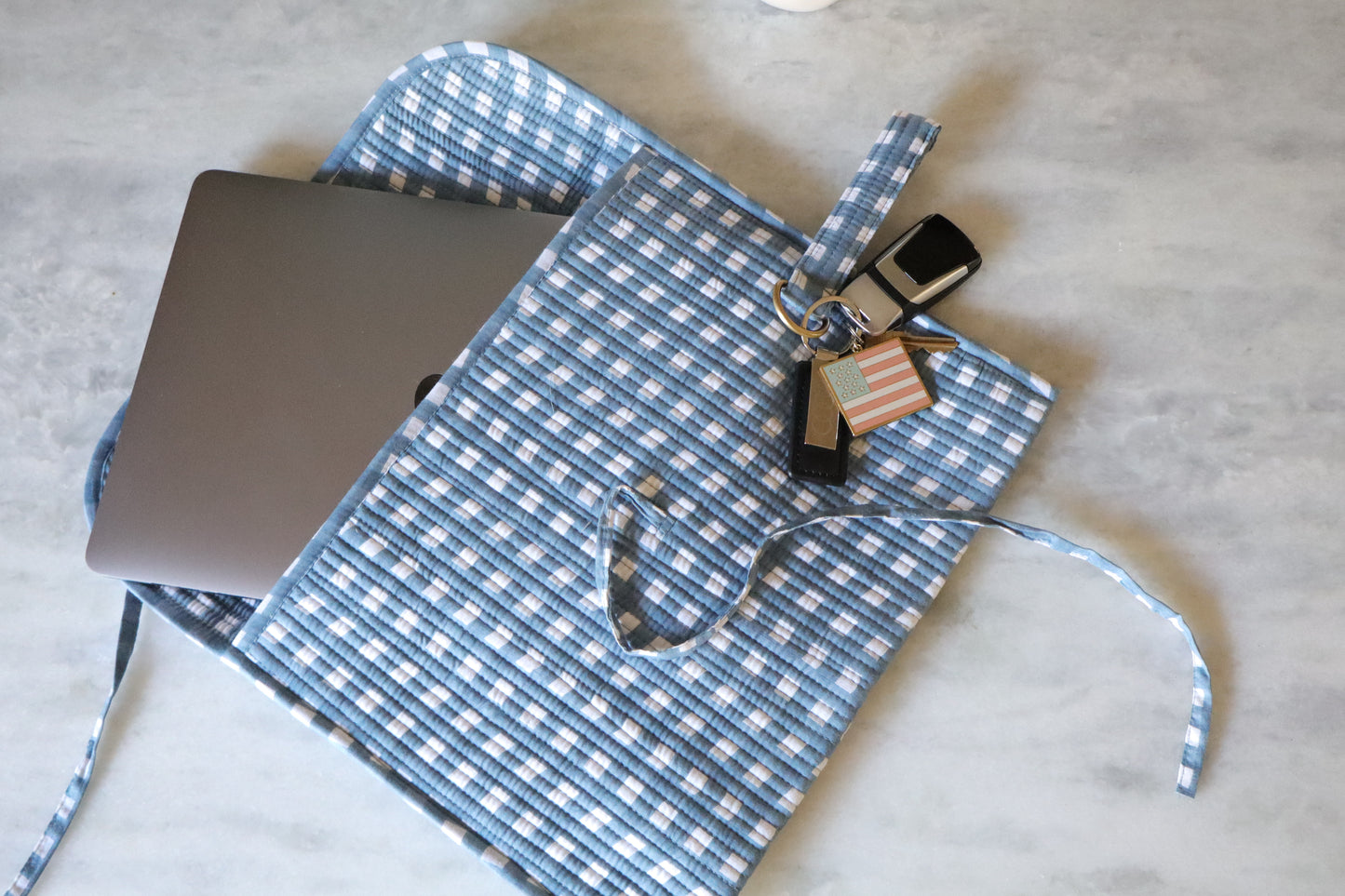 Alice Gingham Laptop Sleeve