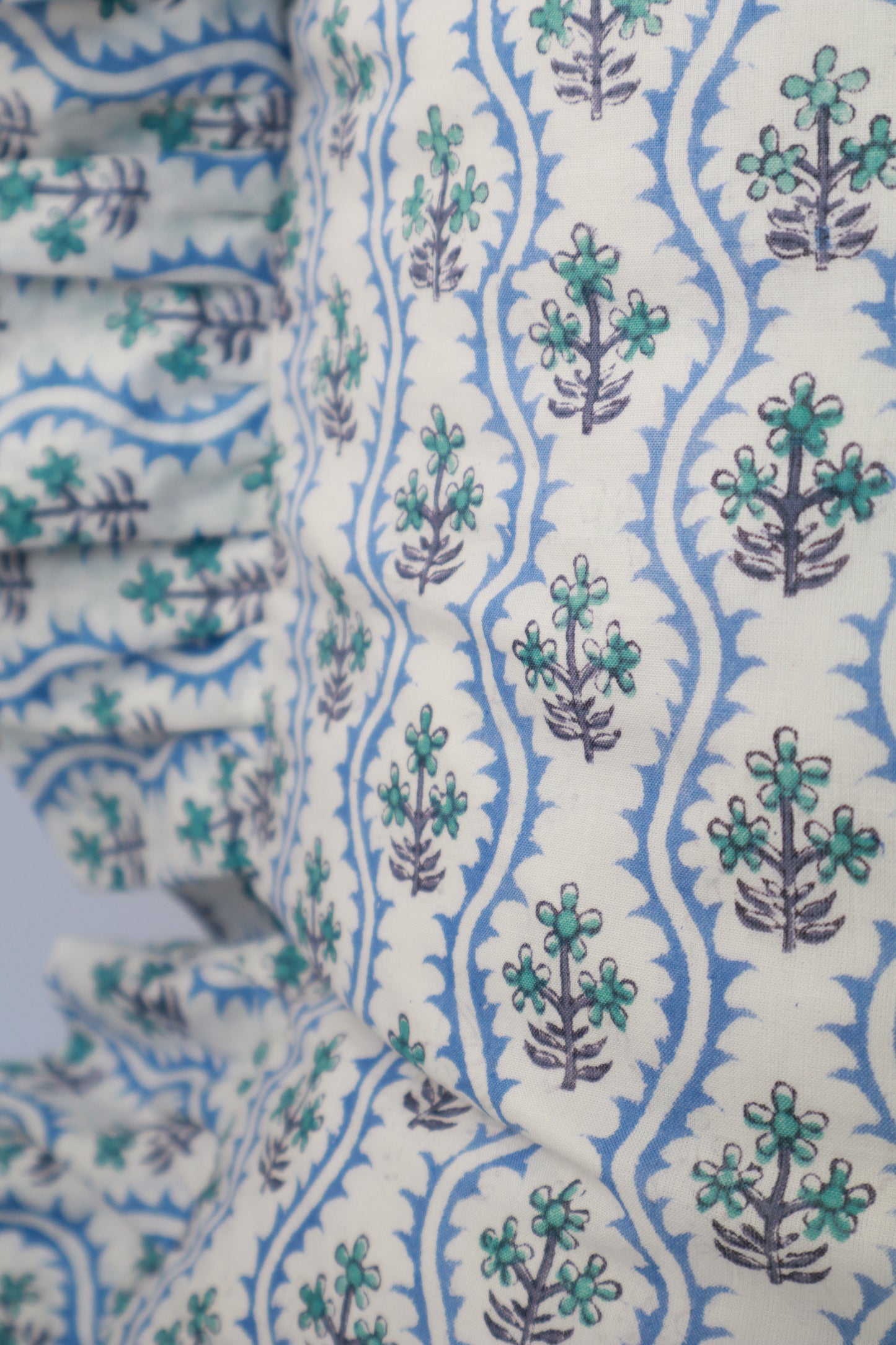 Harbor Garden Ruffle Pillow