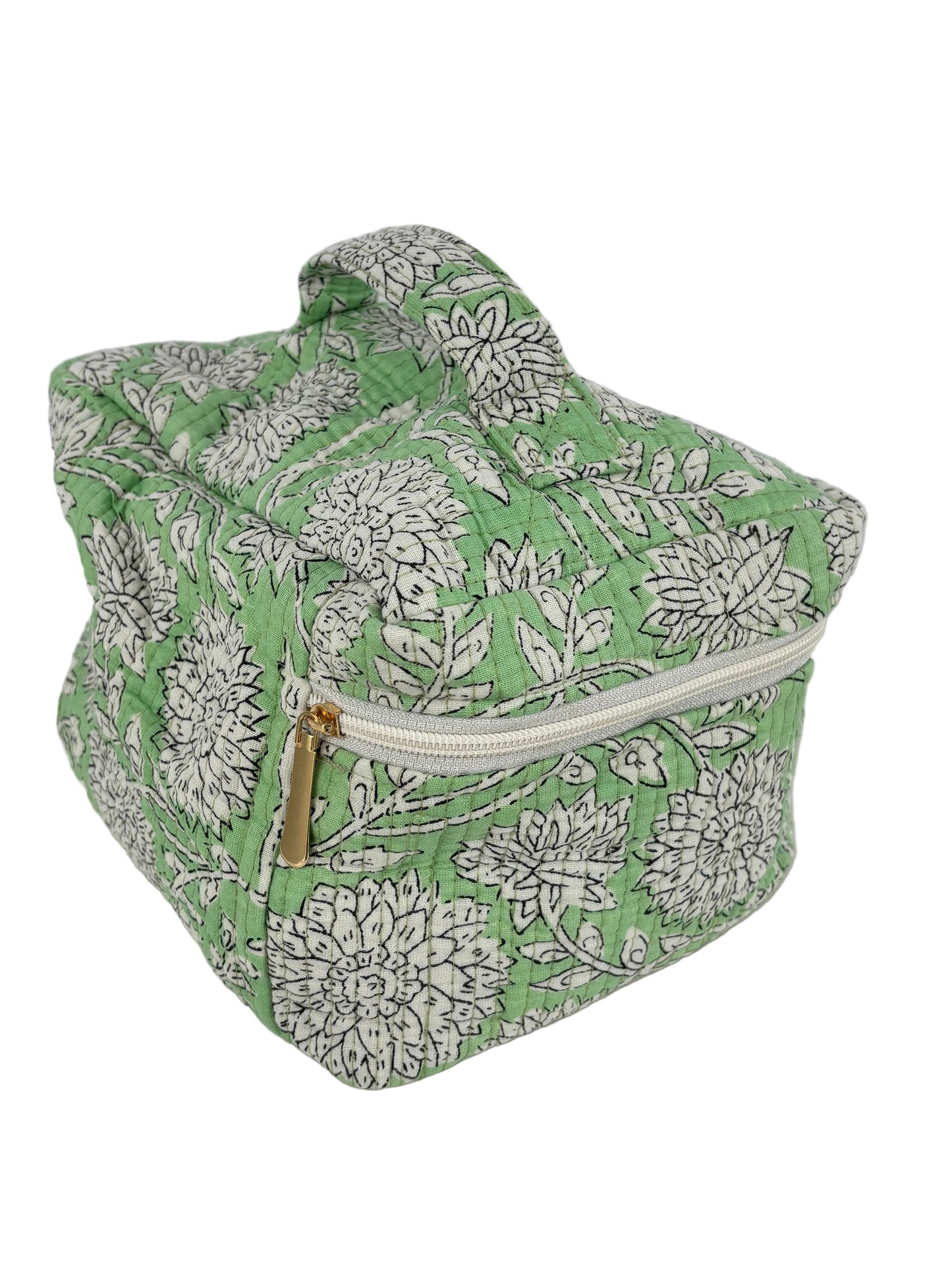 Mint Vine Vanity Bag