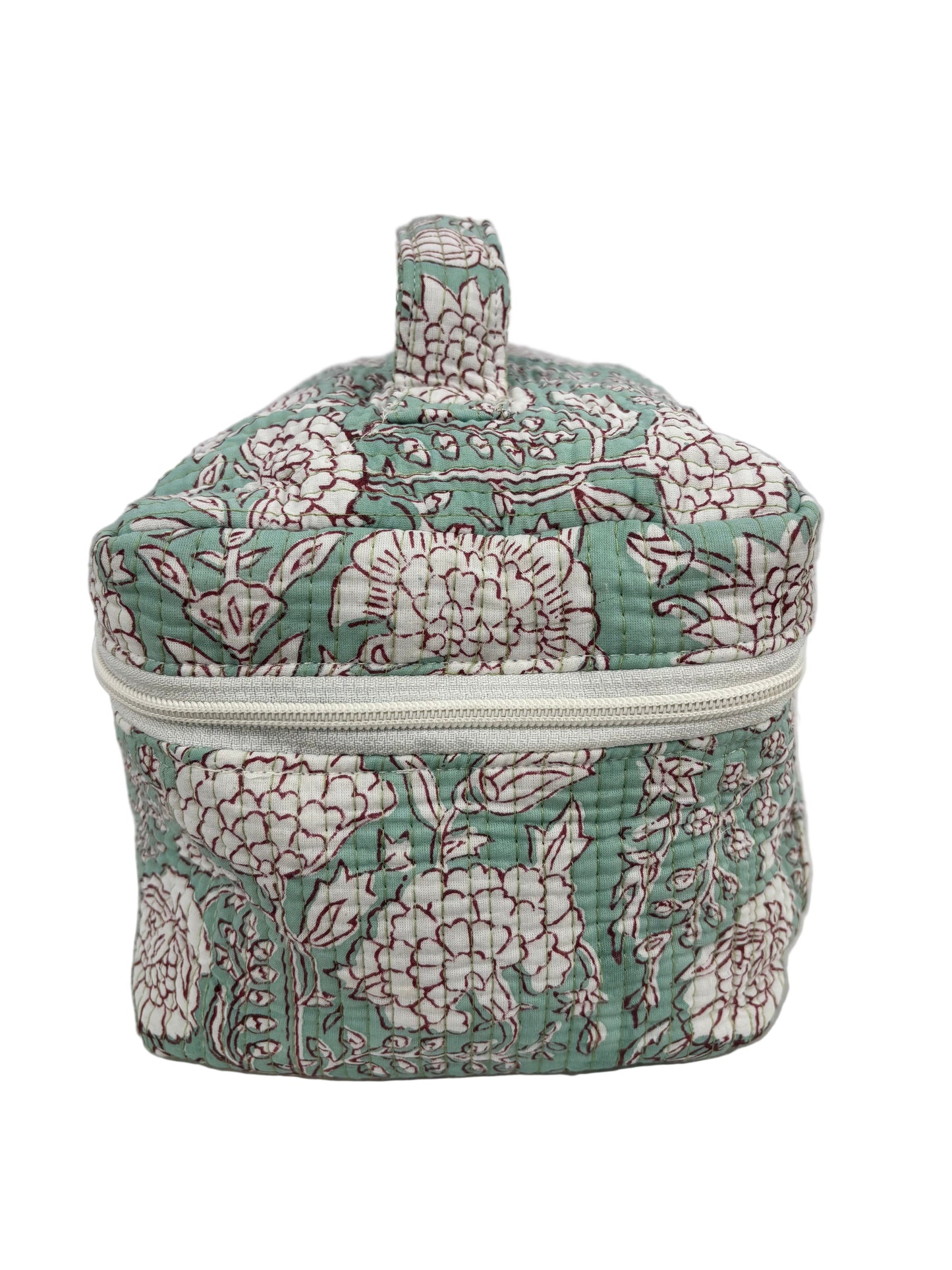 Seaglass Blue Vanity Bag