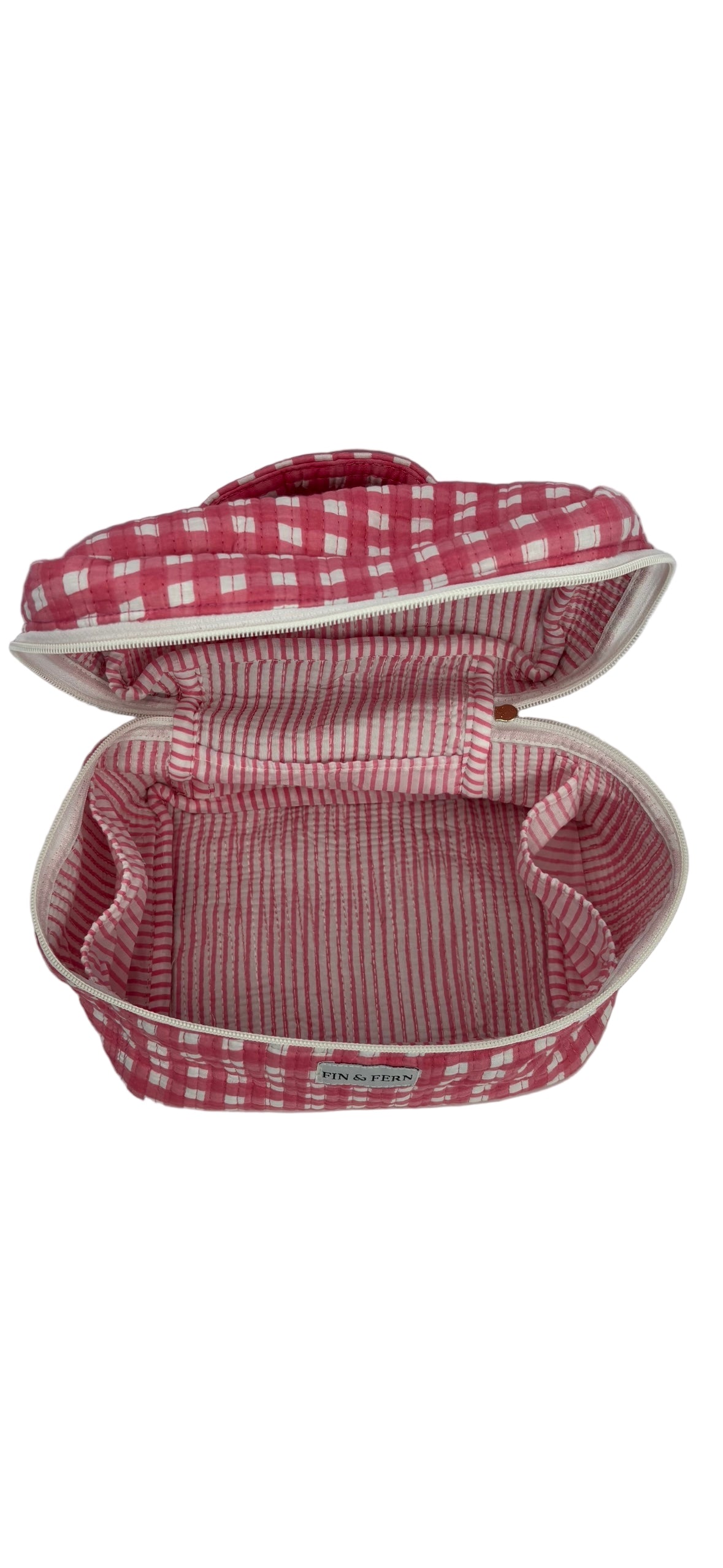 Hattie Gingham Vanity Bag