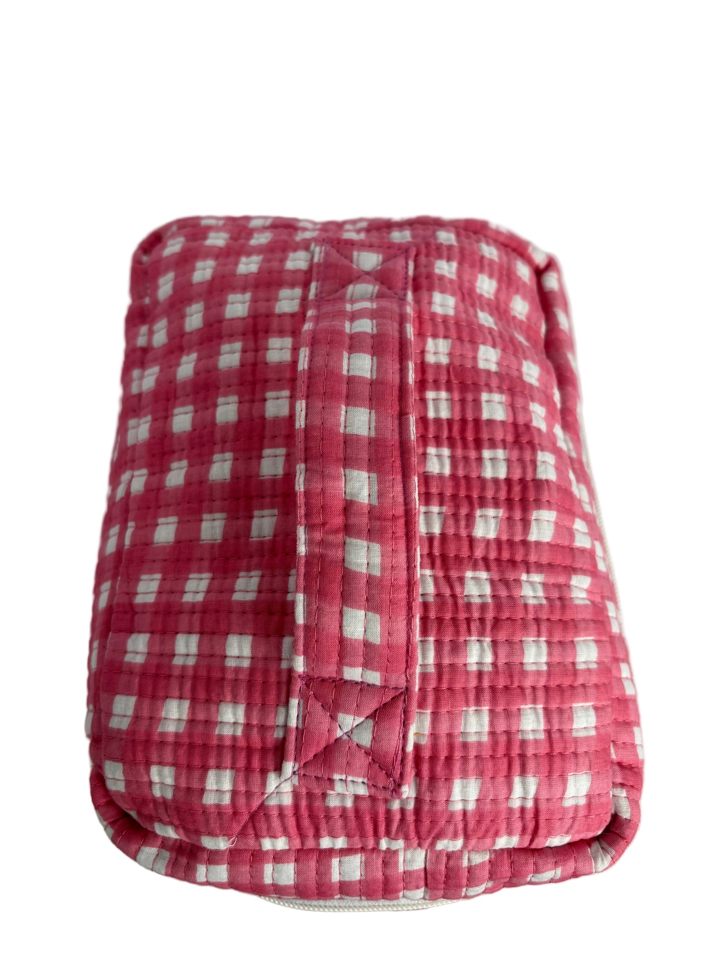 Hattie Gingham Vanity Bag