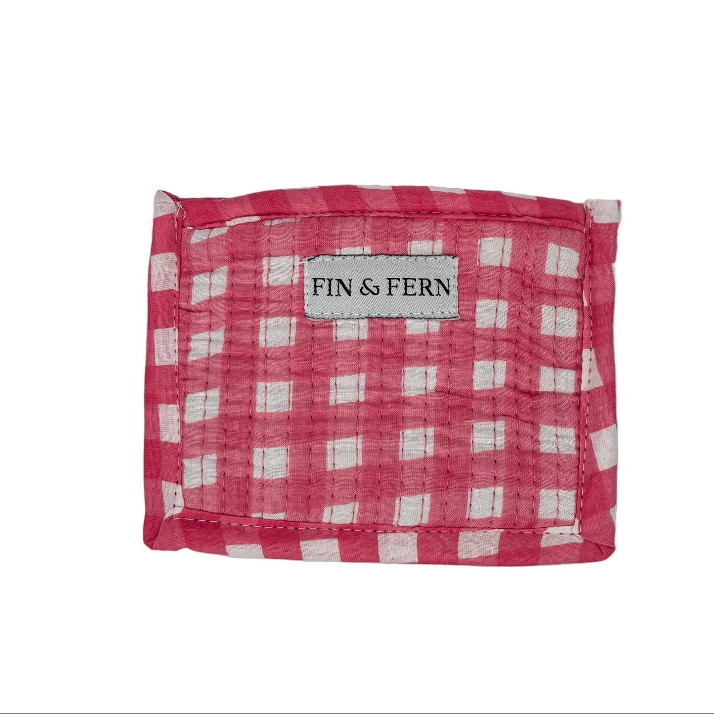 Hattie Gingham Mini Wallet