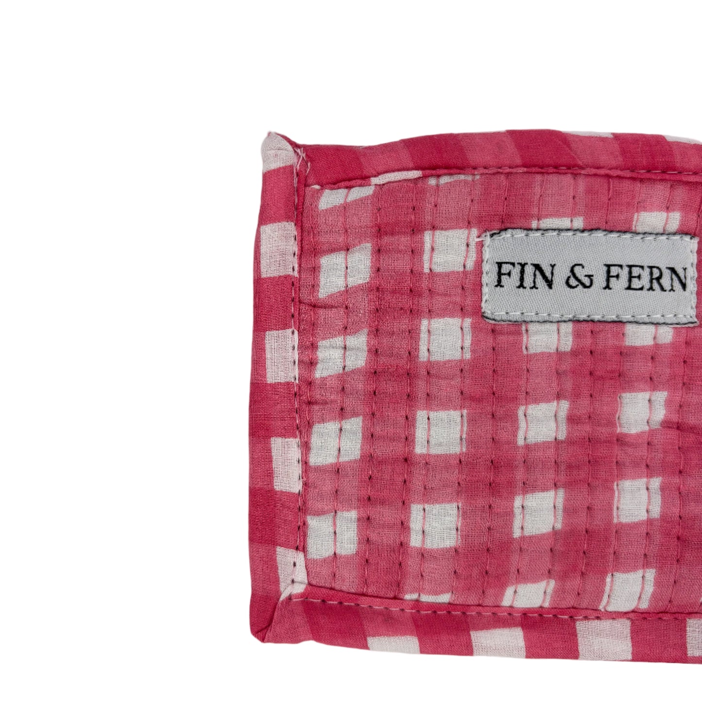 Hattie Gingham Mini Wallet