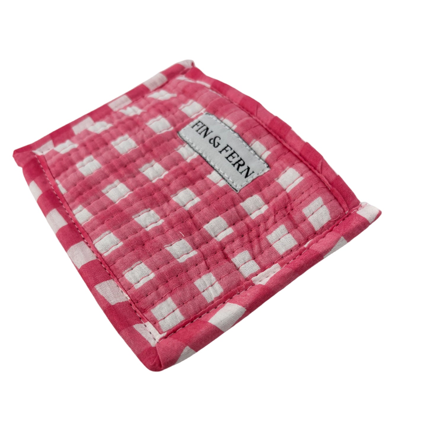 Hattie Gingham Mini Wallet