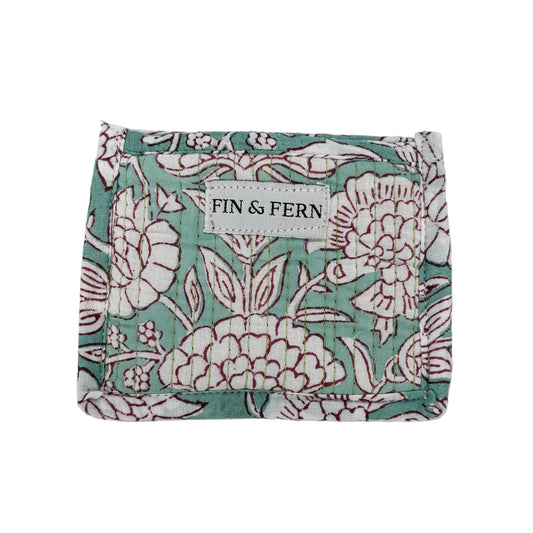 Seaglass Blue Mini Wallet