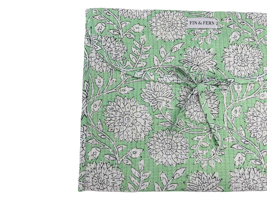 Mint Vine Laptop Sleeve