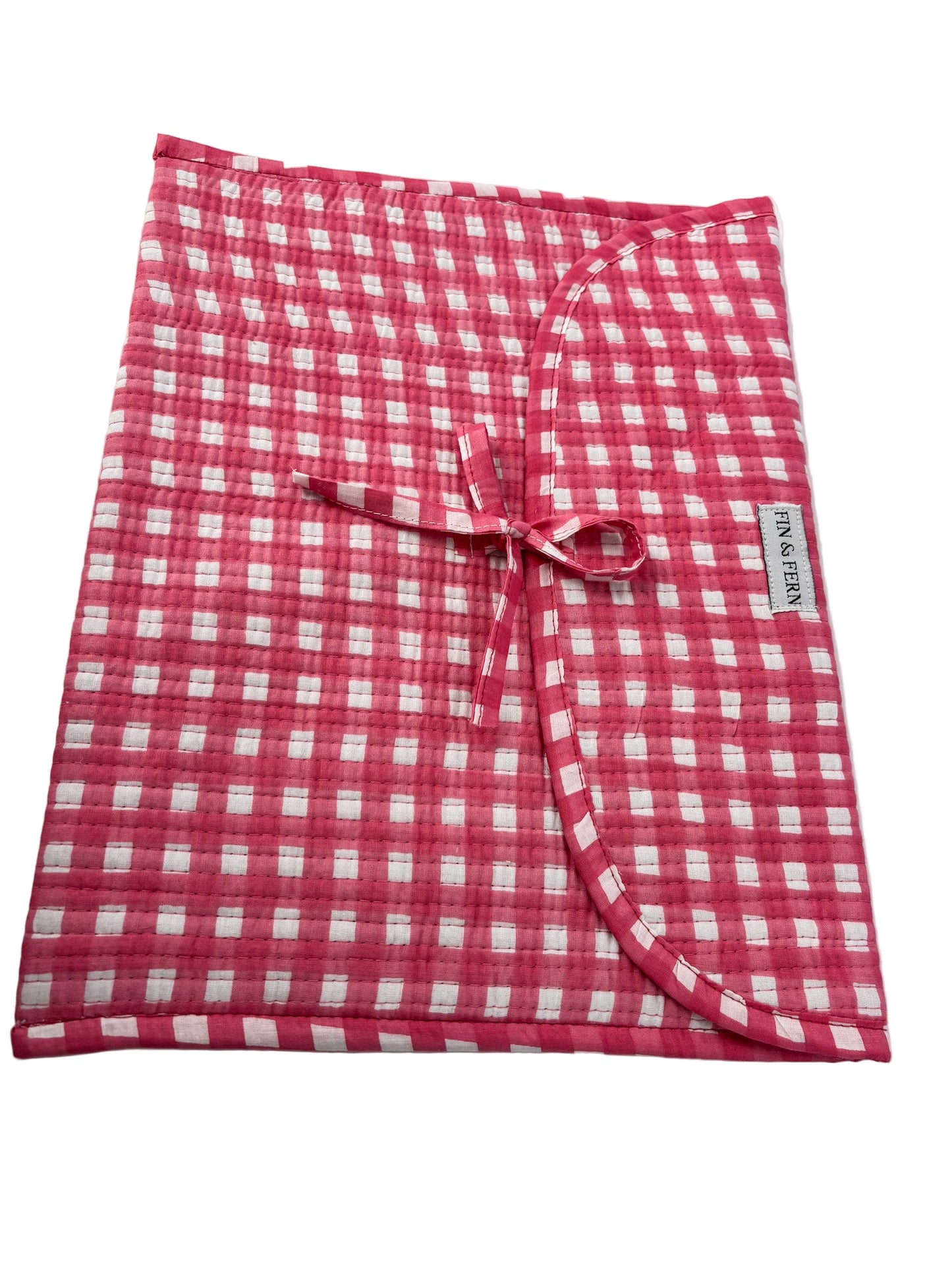 Hattie Gingham Laptop Sleeve
