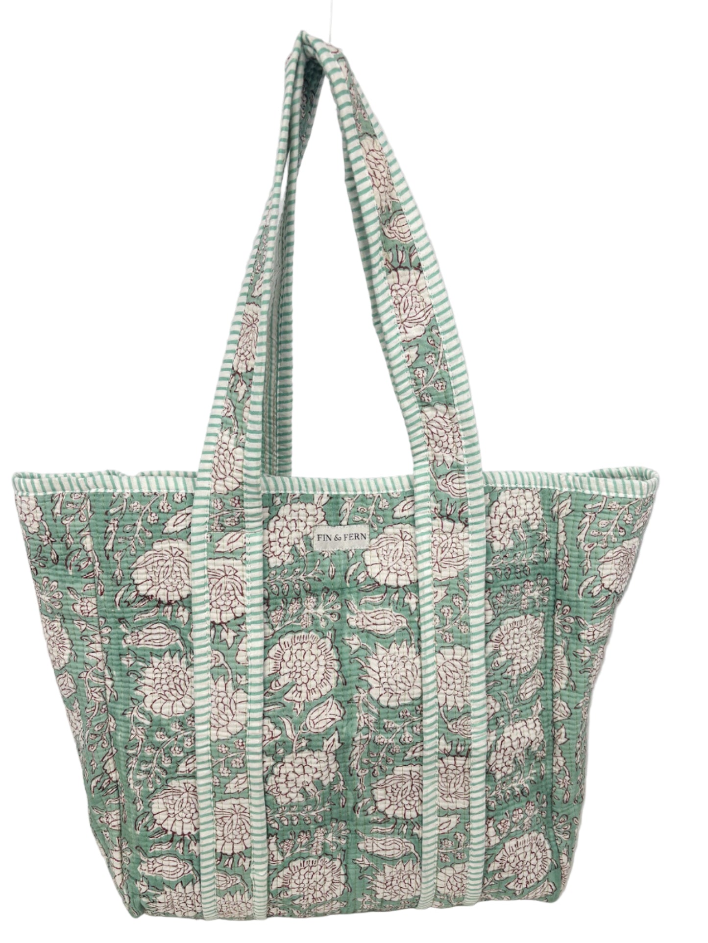 Seaglass Blue Tote Bag