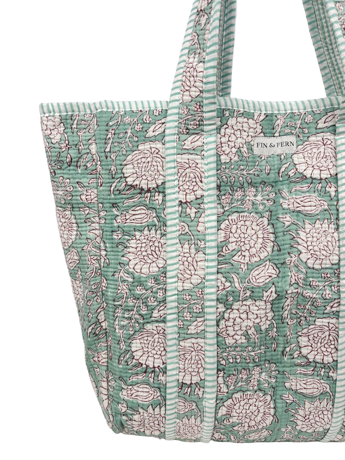 Seaglass Blue Tote Bag