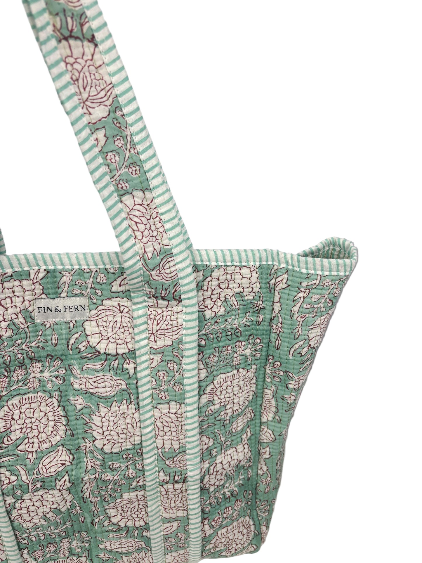 Seaglass Blue Tote Bag