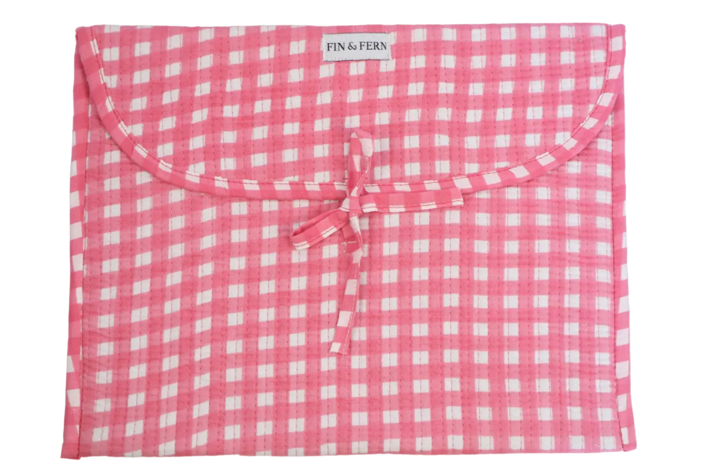 Hattie Gingham Laptop Sleeve