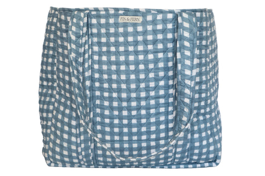 Alice Gingham Tote