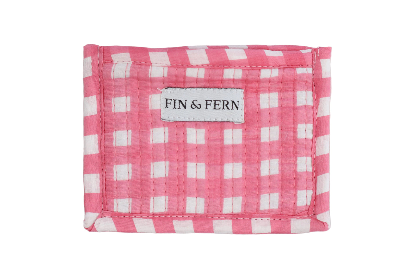 Hattie Gingham Mini Wallet