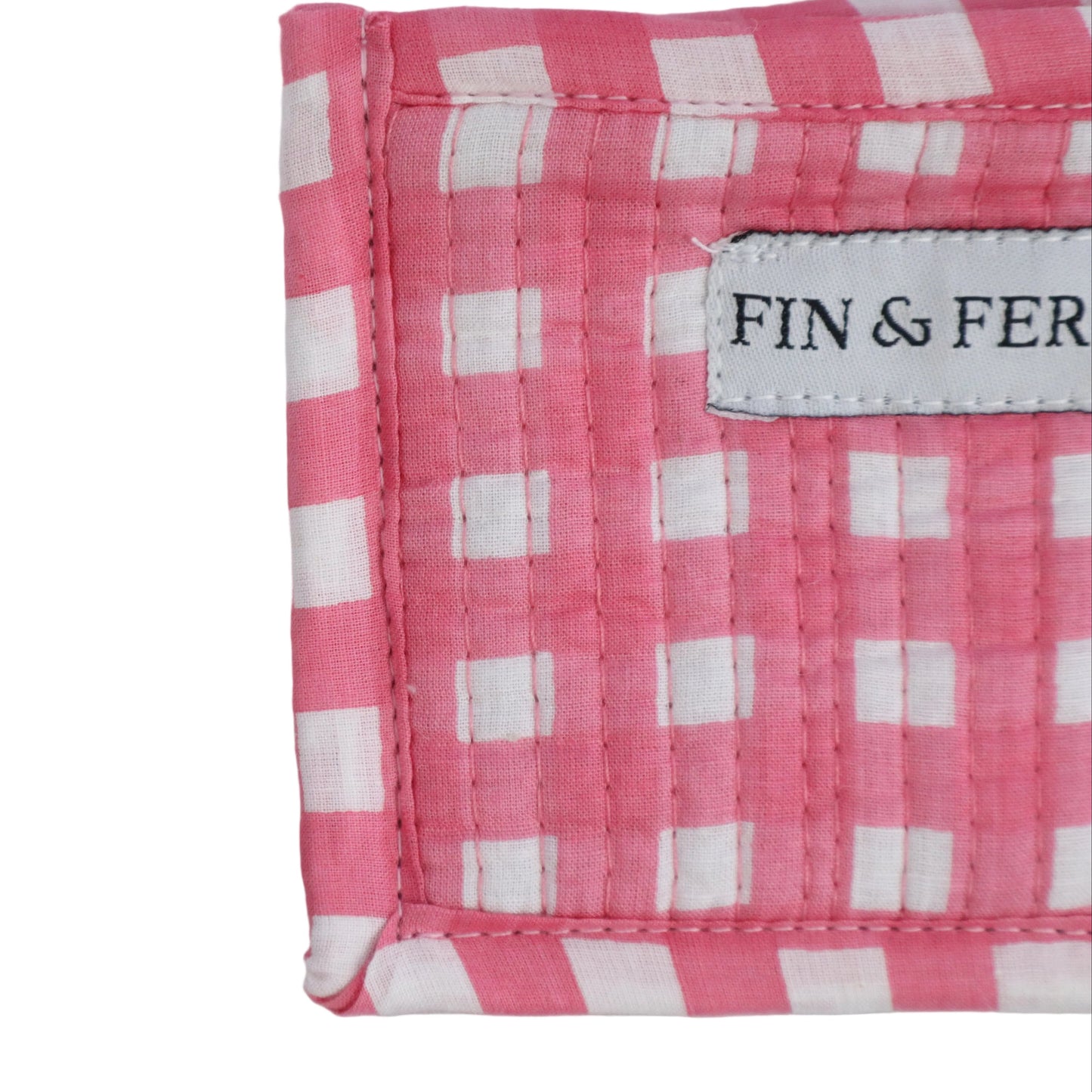 Hattie Gingham Mini Wallet