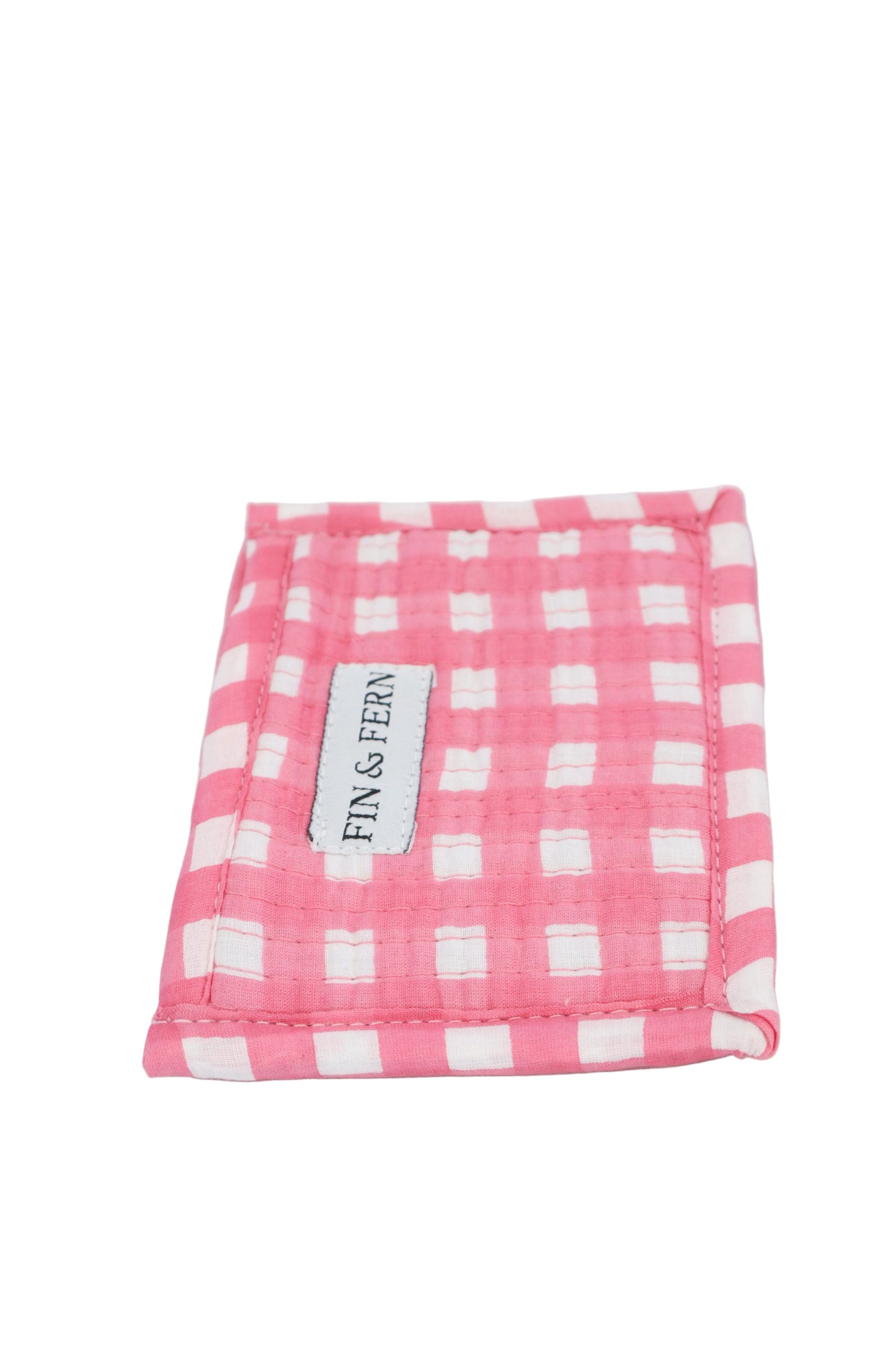 Hattie Gingham Mini Wallet