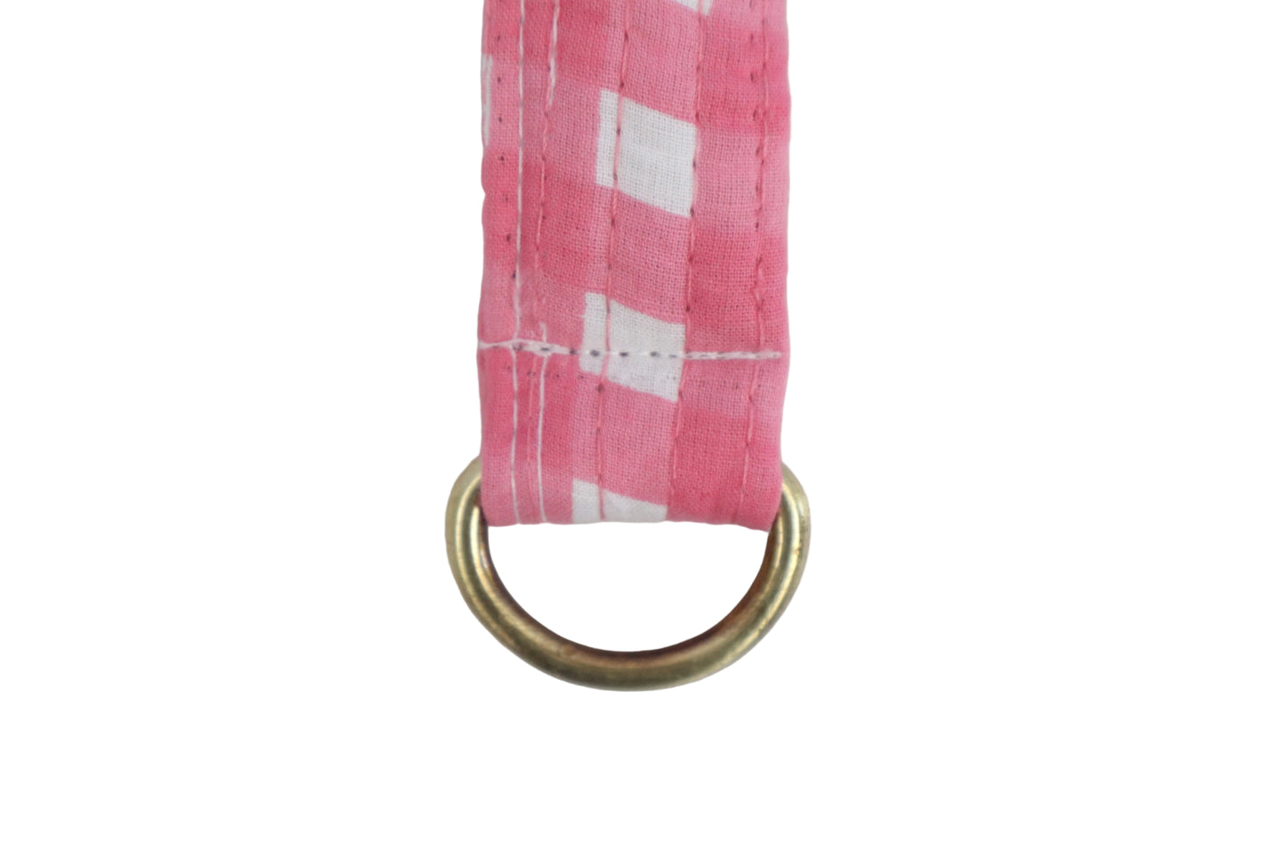 Hattie Gingham Keychain Fob