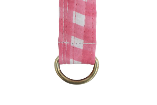 Hattie Gingham Keychain Fob