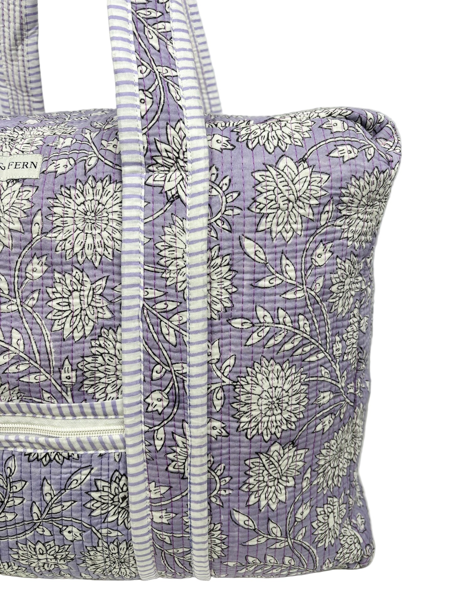 Wisteria Bloom Oversize Tote Bag