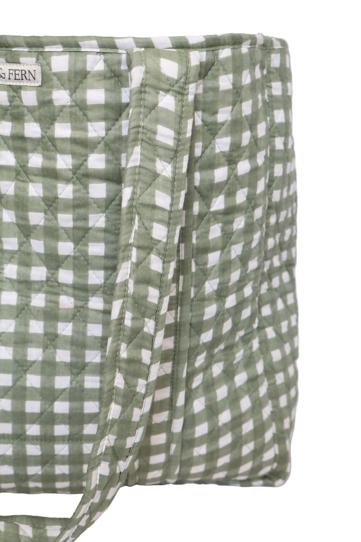 Martha Gingham Tote