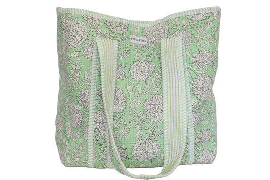 Mint Vine Tote