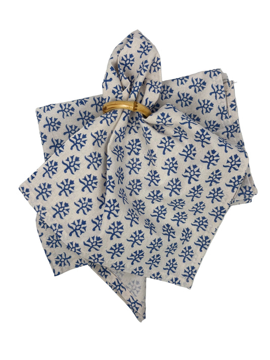 Eliza Blue Napkin, Set of 4