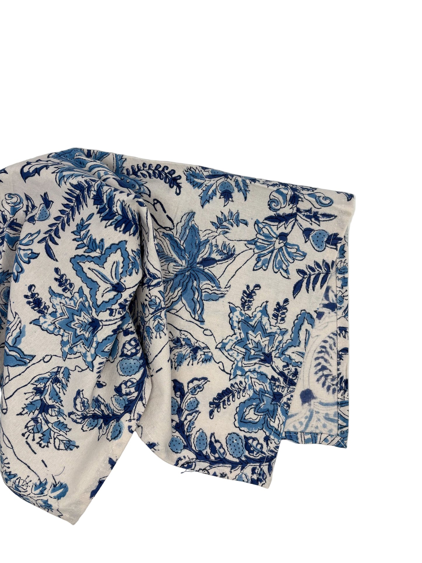 Indigo Bloom Napkin, Set of 4
