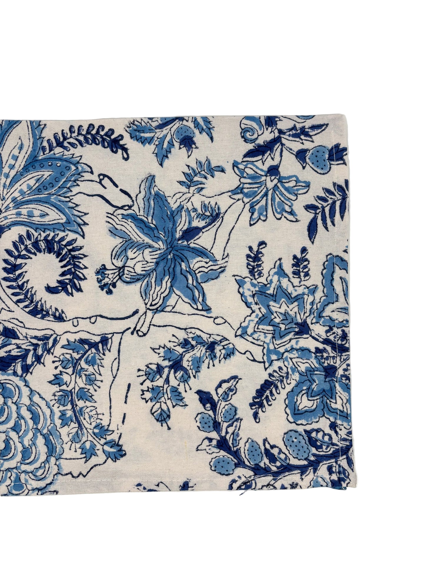 Indigo Bloom Napkin, Set of 4