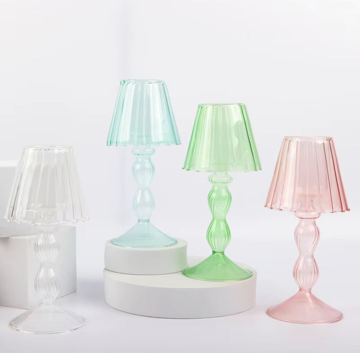 Glass Candle Container