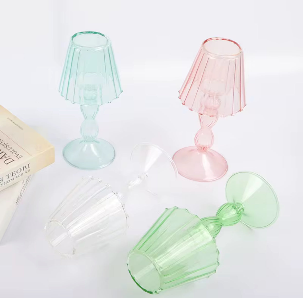 Glass Candle Container