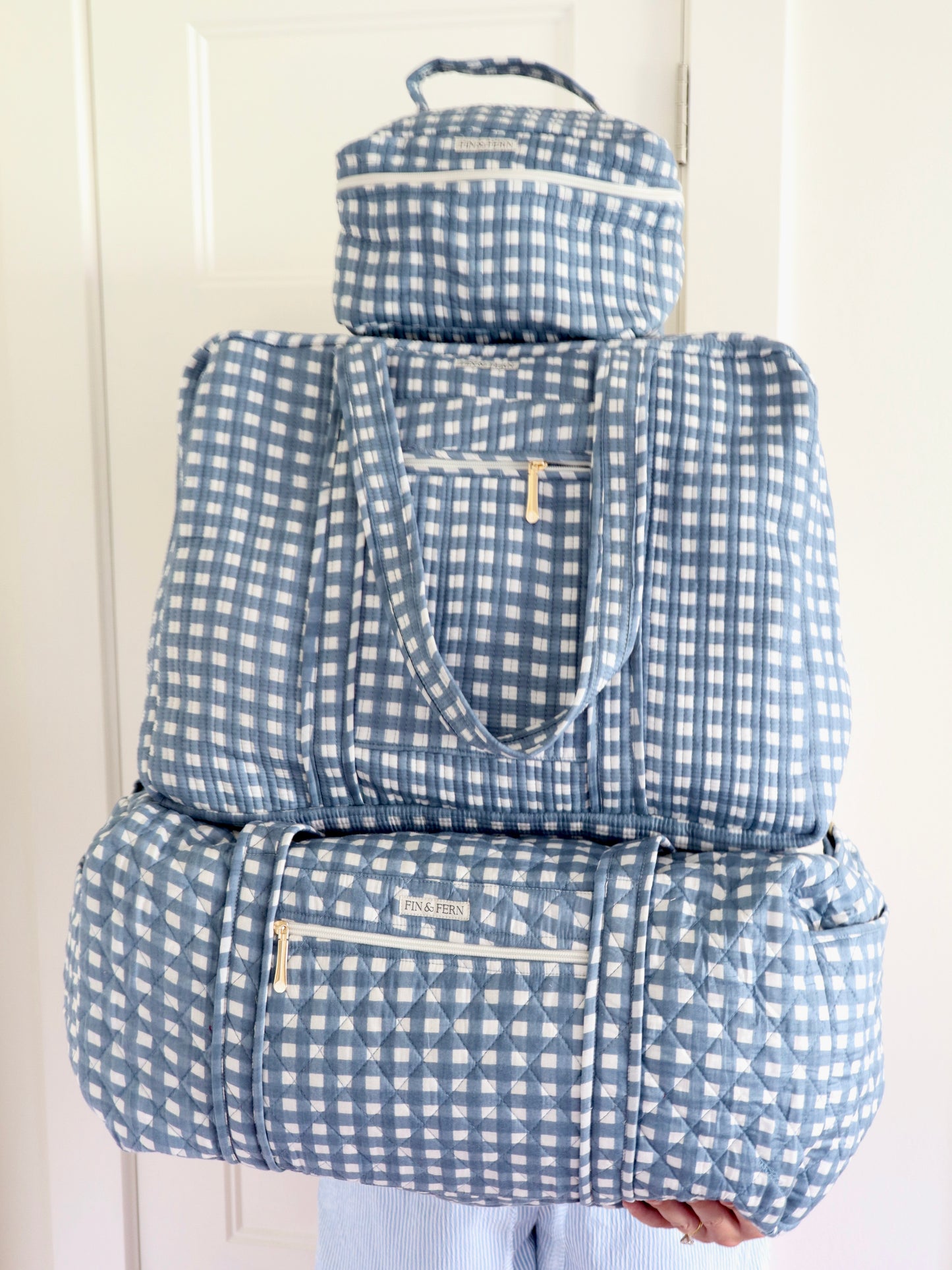 Alice Gingham Weekend Duffle