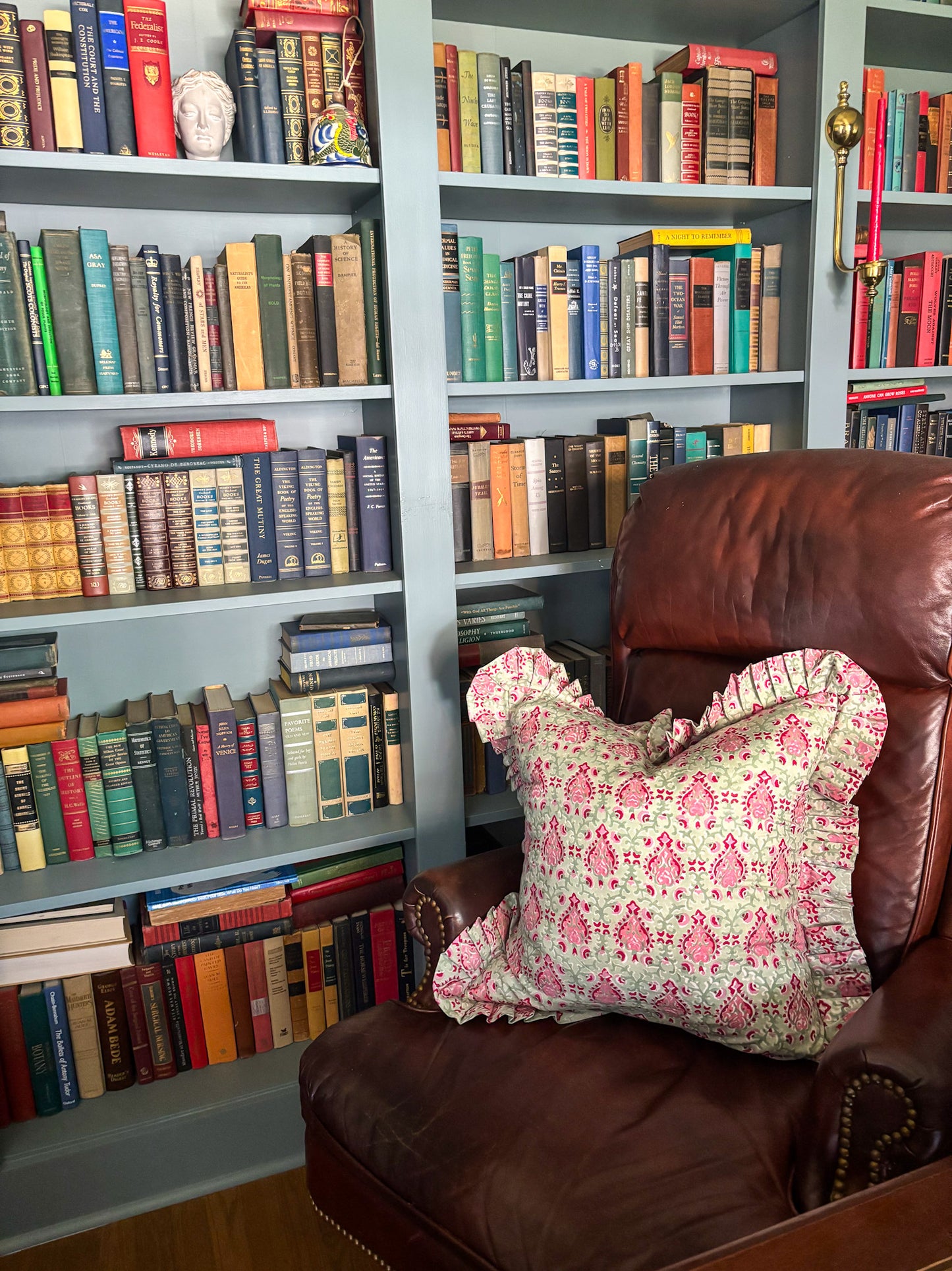 Rose Bay Ruffle Pillow Cover