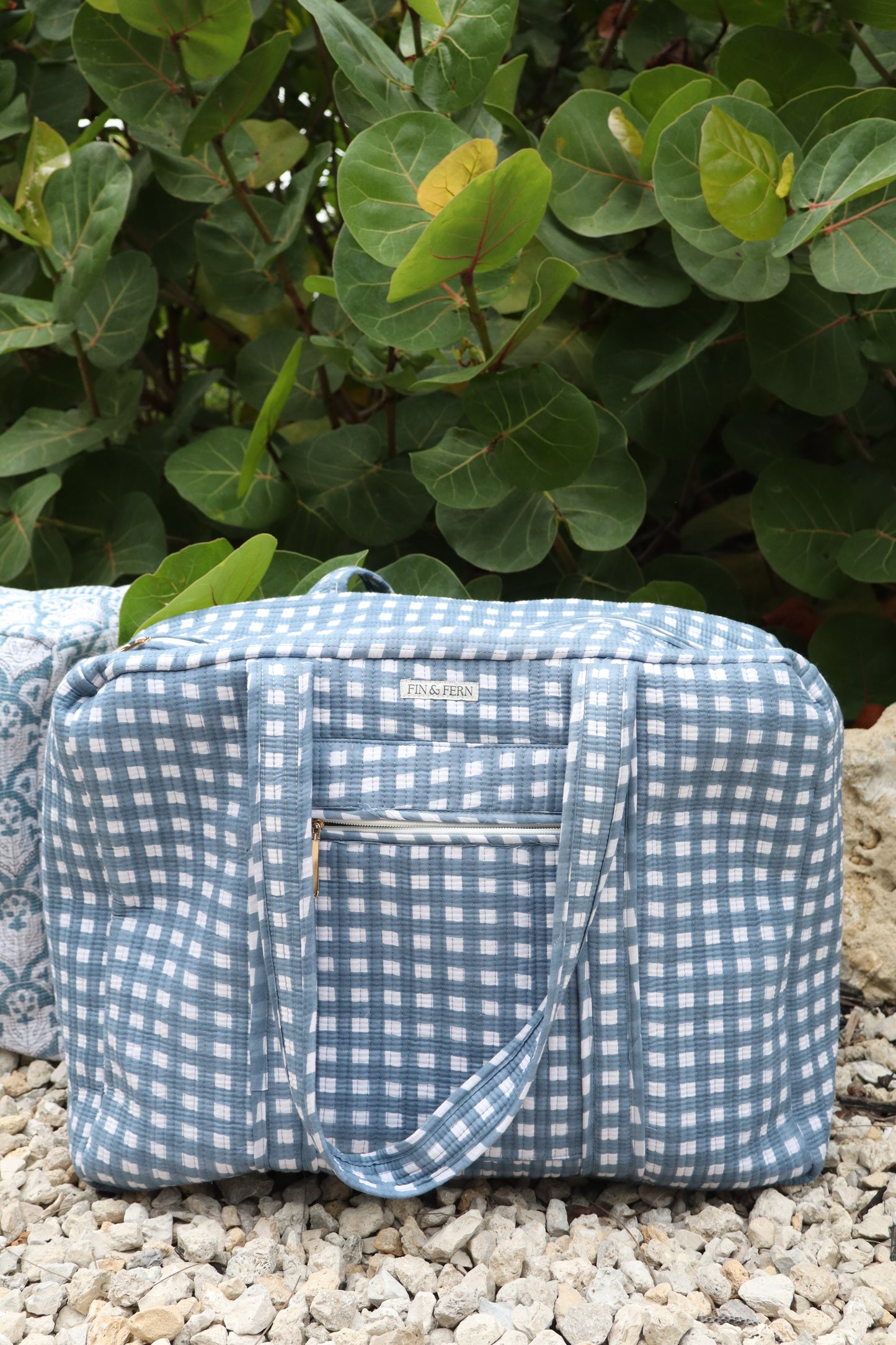 Alice Gingham Oversized Tote