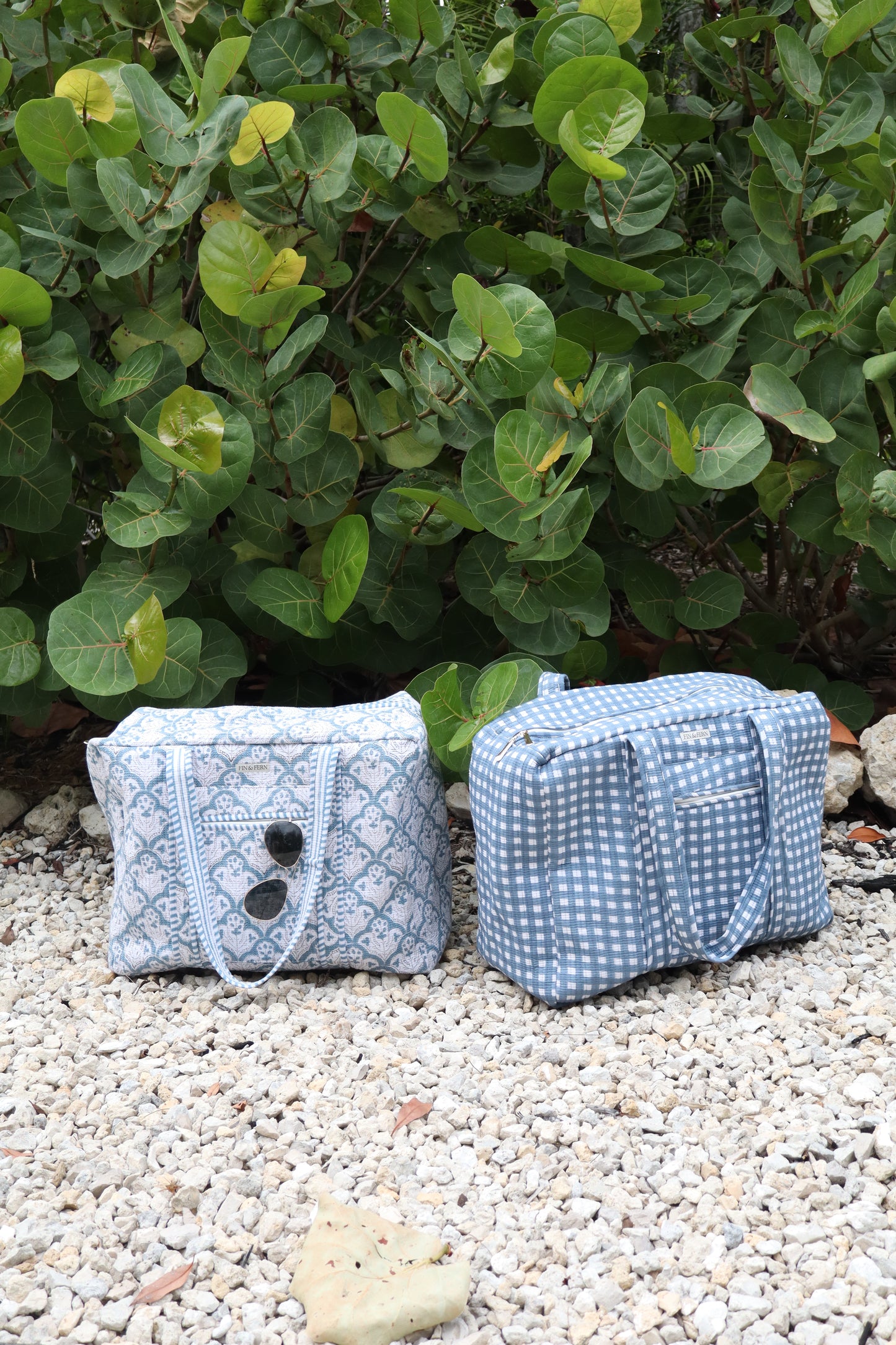 Alice Gingham Oversized Tote