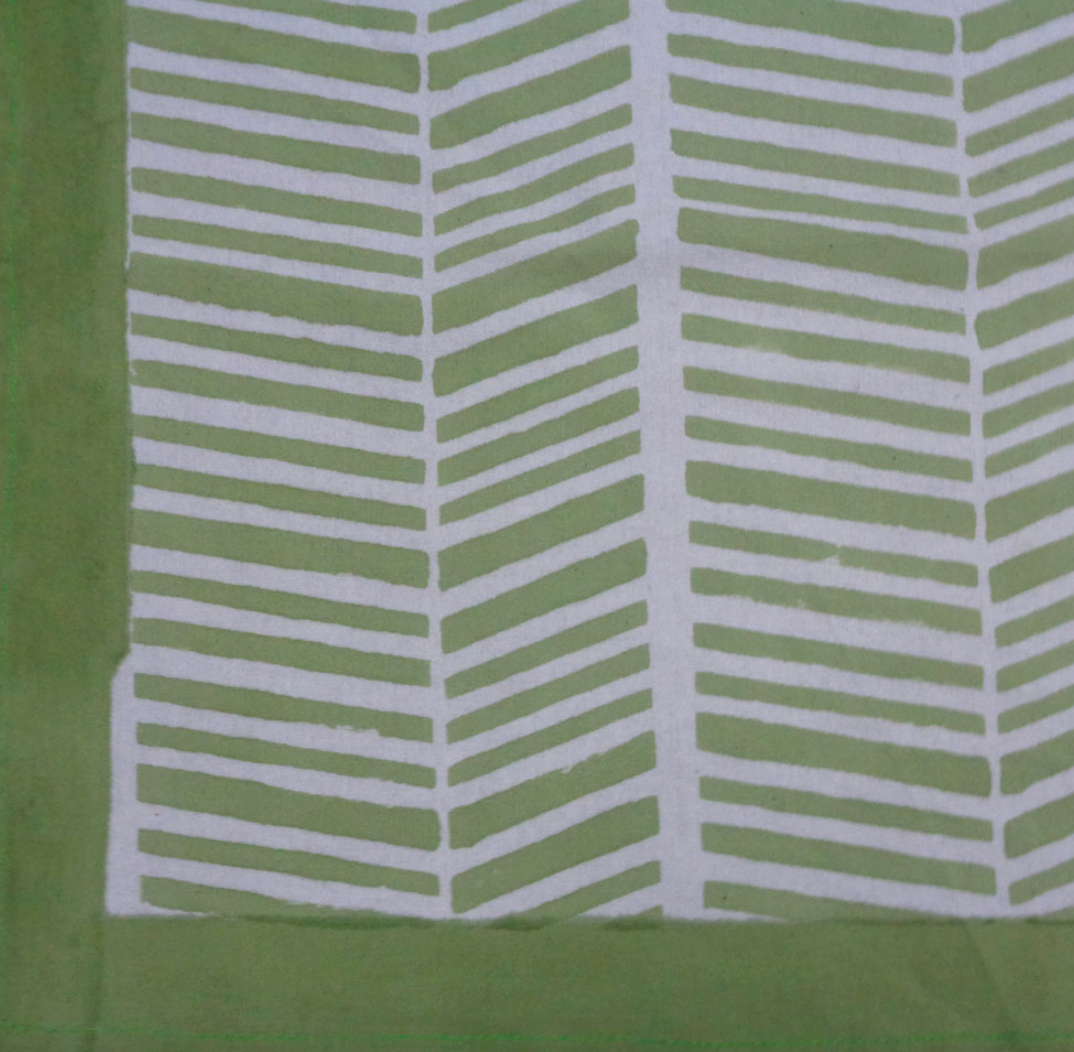 Fernway Green Tablecloth