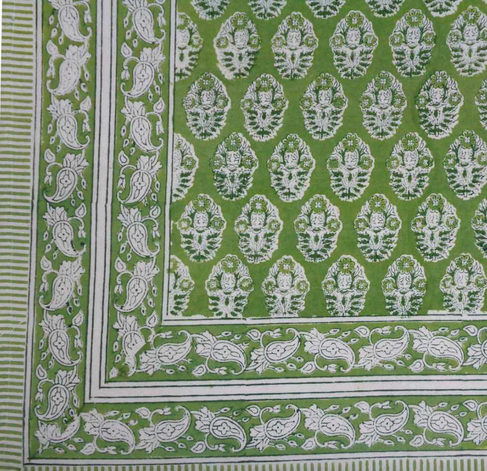 Greta Green Tablecloth
