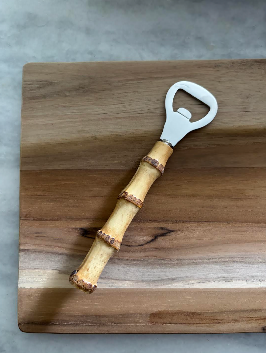Bamboo Bottle Opener