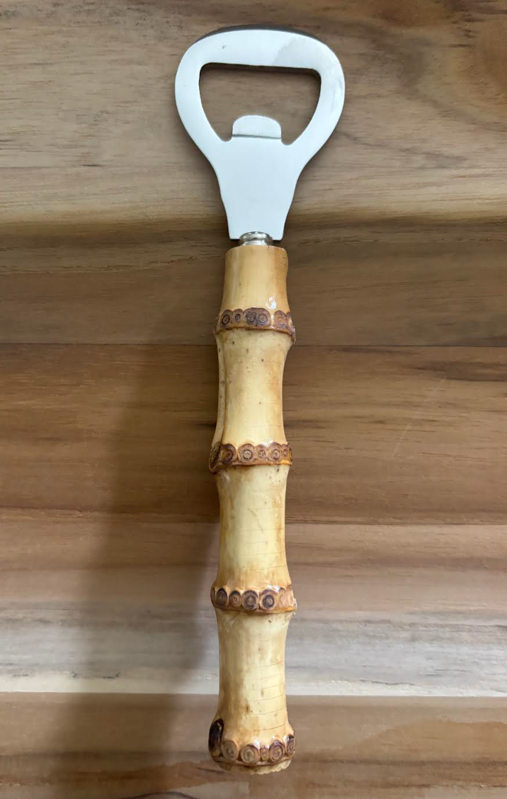 Bamboo Bottle Opener