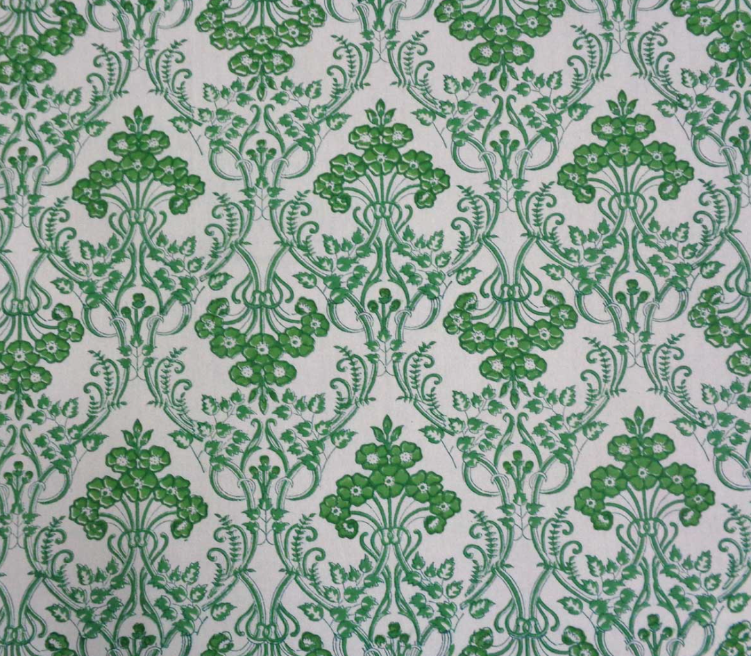 Emerald Trellis Tablecloth